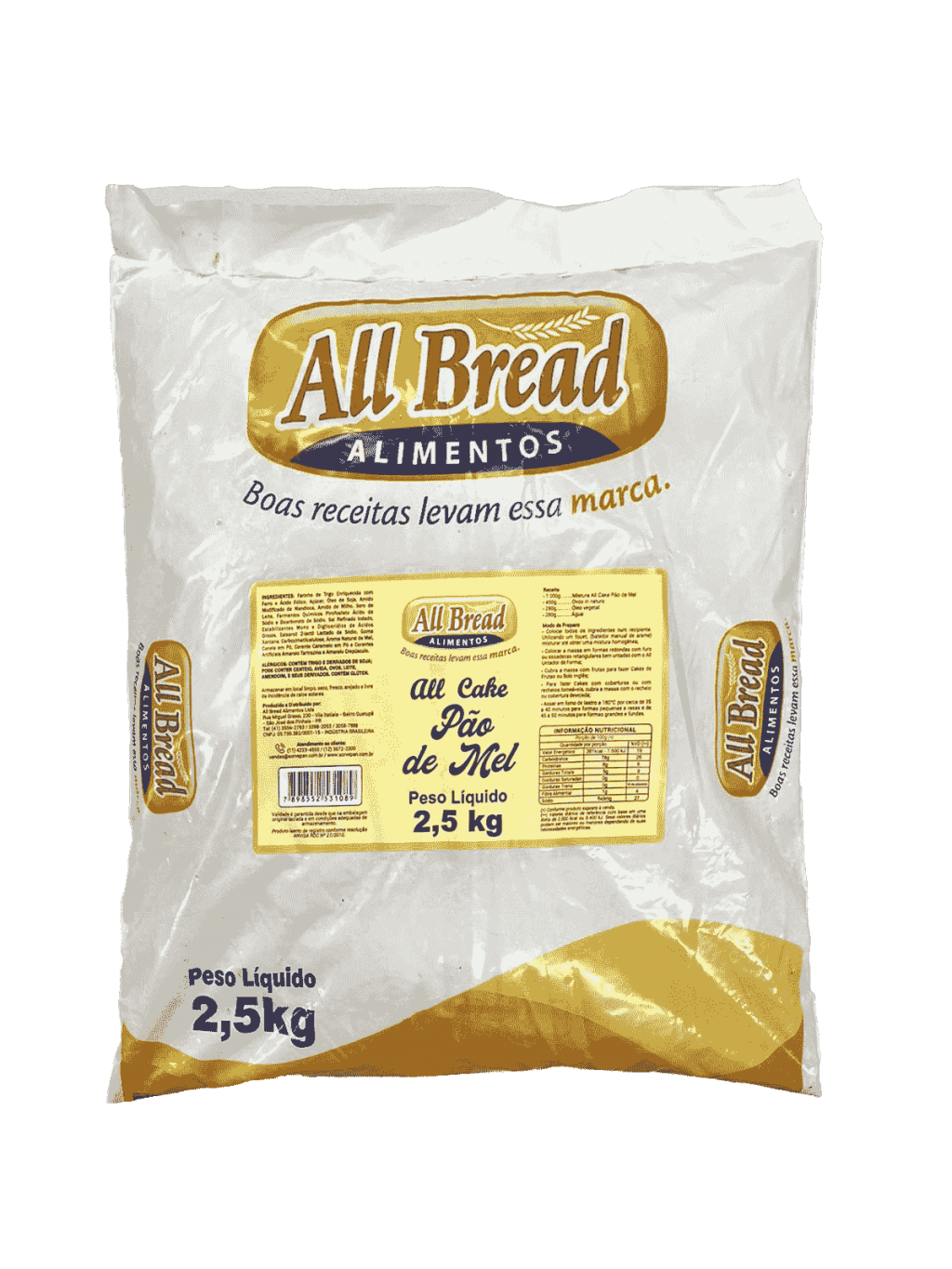 All Cake Pão de Mel - All Bread