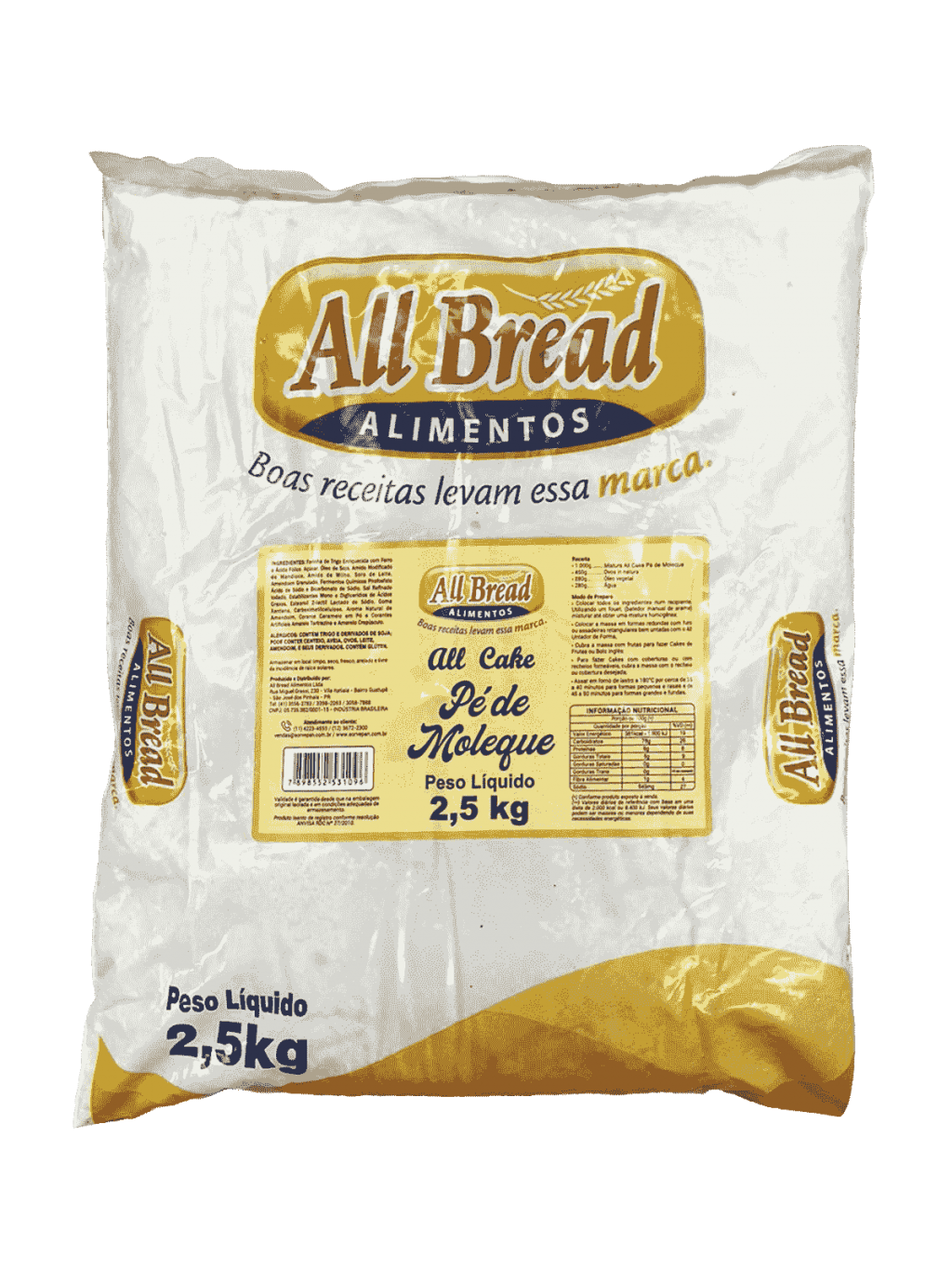 All Cake Pé de Moleque - All Bread